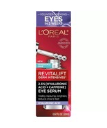 L’Oréal Revitalift Derm Intensives Eye Serum 2.5% Hyaluronic Acid + Caff... - $22.90 CAD