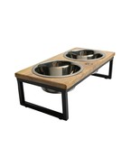 GF Pet Wood &amp; Metal Elevated Feeder - $537.38 MXN+