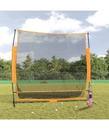  Golf Practice Net Black and Orange 84.6&quot;x42.1&quot;x85&quot; Polyester - €119,83 EUR
