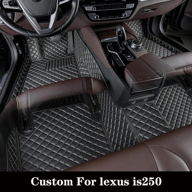 Custom Car Floor Mat For Lexus Is250 2013 2014 2015 2016 2017 2018 Non-Slip - £25.14 GBP+