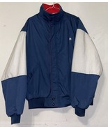 Vintage Dunbrooke Pla-Jac Jacket Windbreaker Red White Blue Made In USA ... - $35.04 CAD