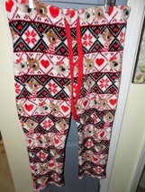Rudolph &amp; Clarice Plush Fleece Lounge Sleep Pants Size XL (16/18) Women&#39;s EUC - £14.33 GBP