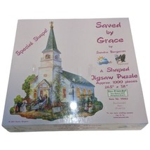 Christian Puzzle Saved by Grace Church Sandra Bergeron 1000 Jigsaw Eco F... - $24.09