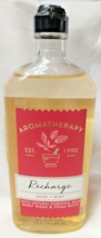 Bath &amp; Body Works Aromatherapy Recharge Body Wash &amp; Foam Bath Sage Mint 10 Oz. - £30.07 GBP