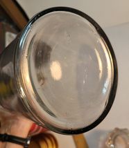 Tall Apothecary Jar Bottle with Lid Vintage Room for Large Label image 8