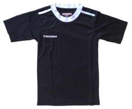 NWT Vizari Velez Youth Size XS Black Soccer Jersey Tee Shirt - £11.83 GBP