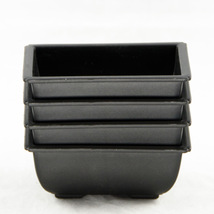 Rectangular Black Plastic Cactus &amp; Succulent, Bonsai Training Pot 5&quot;x 3.... - £9.64 GBP+