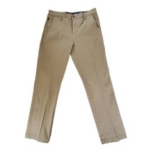 Dockers Men&#39;s Straight Fit Workday Khaki Smart 360 FLEX Pants 32×32 Beige $66 - £23.05 GBP