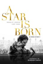 A Star Is Born Movie Poster Lady Gaga Bradley Cooper Music Film Print 27x40&quot; #3 - £9.51 GBP+