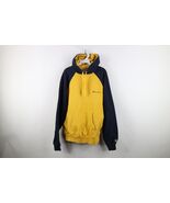 Vtg 90s Y2K Champion Mens XL V Gusset Spell Out Color Block Hoodie Sweat... - $1,270.32 MXN