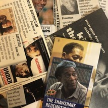 Morgan Freeman Vintage &amp; Modern Clippings Lot Of 20 Small Images And Ads - £3.85 GBP
