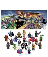 21Pcs Collection Injustice League Villain Character Marvel DC Comic Mini... - $38.99