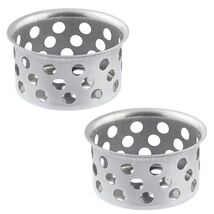 Pack of 2 EVERBILT Chrome Laundry Utility Tub Strainer 1 - 9/16 in. Rust... - $13.52