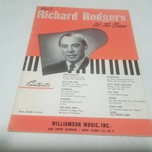 Meet Richard Rodgers At the Piano Songbook Vintage Carousel Oklahoma So. Pacific - £6.37 GBP