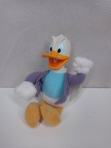 2001 Disney House Of Mouse 5&quot; Donald Duck Plush With Vinyl Head McDonalds Toy - £3.79 GBP
