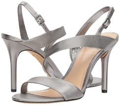 Vince Camuto Costina Embossed Metallic Leather Strappy Dress Sandal, Multi Sizes - £72.12 GBP