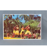 Vintage Postcard- Hawaiian Dancers Polynesian Cultural Center - Movie Su... - £11.21 GBP