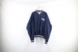 Vtg 90s Russell Athletic Mens Large Spell Out Pepsi Co Half Zip Pullover Jacket - £47.03 GBP