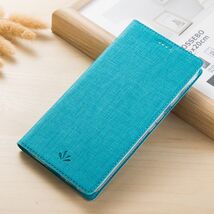 VILI DMX Cross Texture Card Holder Leather Stand Mobile Phone Case for H... - $11.03
