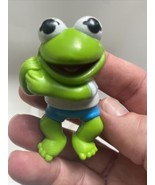 Baby Kermit Toy - 3&quot; H.G. Toys from Hong Kong 1985 Rare Sesame Street - £4.67 GBP