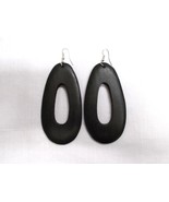 BOHO XL EBONY BLACK WOOD OVAL PEEK A BOO GEO SHAPED FLAT HOOP EARRINGS 3... - €7,30 EUR BOHO XL EBONY BLACK WOOD OVAL PEEK A BOO GEO SHAPED FLAT HOOP EARRINGS 3... - €7,30 EUR