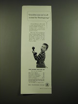 1955 Bell Telephone System Ad - Grandma says we&#39;re all invited for Thanksgiving - £14.61 GBP