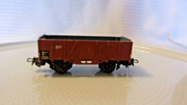 HO Scale Märklin #311, High Side Open Gondola, Brown, Vintage 1953 - $50.00