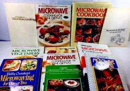 11 Vintage Microwave Cookbooks Betty Crocker Better Homes Garden Frigidaire Lot - £7.76 GBP