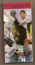 1997 Minnesota Twins Media Guide Jerry White Autograph MLB Baseball - £19.06 GBP