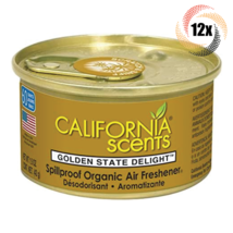 12x Cans California Scents Golden State Delight Spillproof Air Freshener... - $38.83