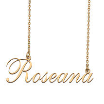 Roseana Custom Name Necklace Personalized for Mother&#39;s Day Christmas Gift - £11.94 GBP