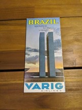 Vintage Brazil Varig Airlines Travel Brochure - £54.25 GBP