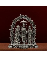 Silver handmade Divine Hindu god Ram Laxman sita and Hanuman /Ram Darbar... - $1,994.98 CAD