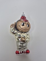 Glasscots Slavic Treasures Handmade Glass Ornament Ohio State Buckeyes N... - $541.95 MXN
