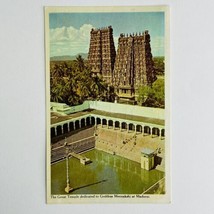 Early 1900&#39;s The Great Temple Goddess Meenakshi at Madurai India Postcard - £6.96 GBP