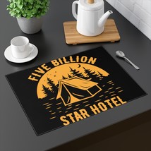 Unique Placemat &quot;Five Billion Star Hotel&quot;: Durable Cotton, 18&quot;x14&quot;, One-Sided Pr - £17.92 GBP