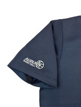 Auburn Basketball Nike Sphere Dry Polo Shirt Mens XL Dark Blue Waffle Stitch - £17.56 GBP