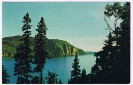 Postcard Scenic View Trans Canada Highway Sault Ste Marie Port Arthur Ontario - £2.32 GBP