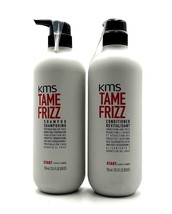 kms Tame Frizz Shampoo &amp; Conditioner/Smooth &amp; Frizz Reduction 25.3 oz Duo - £50.99 GBP