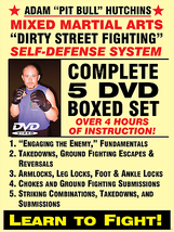 Dirty Street Fighting 5 DVD Set with Adam Hutchins - £59.79 GBP