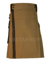 Khaki Elite Pro Workman&#39;s Utility Kilt - $688.54 MXN