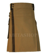 Khaki Elite Pro Workman&#39;s Utility Kilt - $37.00