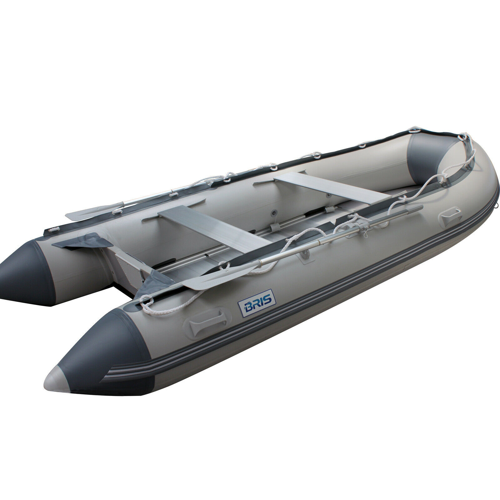 BRIS 10.8 ft Inflatable Boat Dinghy Pontoon Boat Tender Fishing Raft- Inflatable  Boat