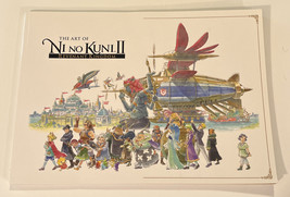 The Art Of Ni No Kuni II 2: Revenant Kingdom Collector&#39;s Edition Art Book PS4 - £9.53 GBP