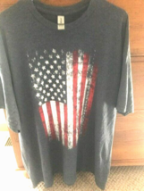 Mens American Flag Shirt - 2XL - £13.79 GBP