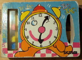 Tic! Tac! Sonajero Sound Book - Editorial Sigmar 1998 - Spanish Board Book - $36.88 MXN