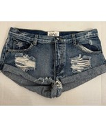 Women’s One Teaspoon Denim Jean Cut Off Shorts Size 29 Roller Bandits - $75.22 CAD