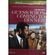 Sidney Poitier in Guess Who&#39;s Coming To Dinner 2-Disc DVD - £11.95 GBP