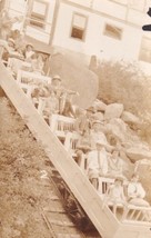 Mt. Manitou Scenic Incline Trip Real Photo Colorado CO RPPC Postcard D37 - £4.78 GBP