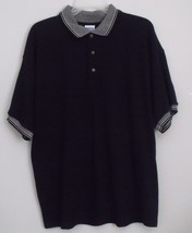 Gildan Black Short Sleeve Polo Shirt Men Size Large NWOT - $16.95